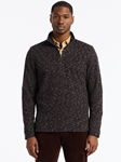 Black Matson Men's Long Sleeve Knit Shirt | Robert Graham Knits Collection | Sam's Tailoring Fine Men's Clothing