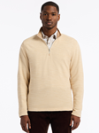 Oatmeal Ledson Long Sleeve Men's Knit Shirt | Robert Graham Knits Collection | Sam's Tailoring Fine Men's Clothing