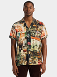 Multi Harrys Place Short Sleeve Button Down Shirt | Robert Graham Short Sleeves Shirts Collection | Sam's Tailoring Fine Men's Tailoring