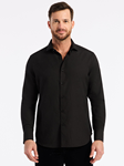 Black Devonshire Long Sleeve Button Down Shirt | Robert Graham Long Sleeves Shirts Collection | Sam's Tailoring Fine Men's Tailoring