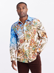 Multi Wanderinblossom Limited Edition Long Sleeve Button Down Shirt  | Robert Graham Long Sleeves Shirts Collection | Sam's Tailoring Fine Men's Tailoring