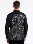 Black Lion's Shadow Limited Edition Long Sleeve Button Down Shirt | Robert Graham Long Sleeves Shirts Collection | Sam's Tailoring Fine Men's Tailoring