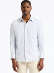 White Thurston Long Sleeve Button Down Knit Shirt | Robert Graham Long Sleeves Shirts Collection | Sam's Tailoring Fine Men's Tailoring