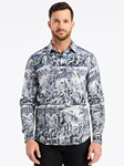 Blue Socialites Long Sleeve Button Down Men's Shirt | Robert Graham Long Sleeves Shirts Collection | Sam's Tailoring Fine Men's Tailoring
