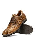 Rustic Orix Genuine Caiman Crocodile Men's Sneaker | Marco Di Milano Sneakers Collection | Sam's Tailoring Fine Men's Clothing