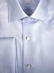 SamsTailoring Fine Mens Clothing: In Stock Dress Shirts from Robert Talbott: Blue French Cuff Estate Sutter F8003B3F-01