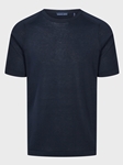 Navy Short Sleeve Reglan Crew Neck T-Shirt | Emanuel Berg T-Shirts Collection | Sam's Tailoring Fine Men Clothing