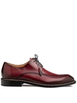 Burgundy Belmonte Patina Calf Men's Derby Shoe | Mezlan Lace Up's Shoes Collection | Sam's Tailoring Fine Men's Clothing