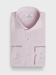 Pastel Pink Cotton Sport Luxury Men's Dress Shirt | Emanuel Berg Business Shirts Collection | Sam's Tailoring Fine Men Clothing