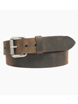 Brown Oil Tanned Harness Leather Tracer Belt | Lejon Leather Causal Belts | Sam's Tailoring Fine Men's Clothing