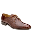 Peanut Genuine American Alligator Lago Men's Shoe | Belvedere Dress Shoes | Sam's Tailoring Fine Men's Clothing