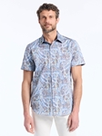 Multi Melrose Short Sleeve Button Down Men's Shirt | Robert Graham Short Sleeves Shirts Collection | Sam's Tailoring Fine Men's Tailoring
