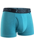 Turquoise Swing Shift 3" Trunk Underwear | 2Undr 3" Trunk Underwear's Collection | Sam's Tailoring Fine Men's Clothing