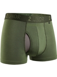 Army Green Swing Shift 3" Trunk Underwear | 2Undr 3" Trunk Underwear's Collection | Sam's Tailoring Fine Men's Clothing