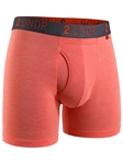 Coral Swing Shift 6" Boxer Breif | 2Undr 6" Boxer Brief Underwear's Collection | Sam's Tailoring Fine Men's Clothing