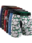 Fairway Collection 6 Pack Swing Shift 6" Boxer Breif | 2Undr 6" Boxer Brief Underwear's Collection | Sam's Tailoring Fine Men's Clothing