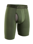 Army Green Swing Shift 9" Long Leg Underwear | 2Undr 9" Long Leg Athletic Underwear | Sam's Tailoring Fine Men's Clothing
