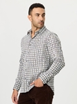 Multi Sanger Long Sleeve Button Down Men's Shirt | Robert Graham Long Sleeves Shirts Collection | Sam's Tailoring Fine Men Clothing