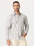 Khaki Missing Links Long Sleeve Button Down Men Shirt | Robert Graham Long Sleeves Shirts Collection | Sam's Tailoring Fine Men Clothing