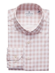 Light Pastel Pink Modern 4 Flex Stretch Knit Men Shirt | Emanuel Berg Casual Shirts Collection | Sam's Tailoring Fine Men Clothing