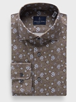 Green Premium Quality Full Button Jersey Knit Men Shirt | Emanuel Berg Casual Shirts Collection | Sam's Tailoring Fine Men Clothing