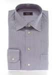 Classic Fit: Blue and White Single Cuff Shirt - Eton of Sweden  |  SamsTailoring Clothing