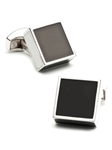 Tateossian London Black Cubic Square Cufflinks CL0761 - Cufflinks | Sam's Tailoring Fine Men's Clothing