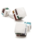 Tateossian London Multi Window Cube Cufflinks CL0041 - Cufflinks | Sam's Tailoring Fine Men's Clothing