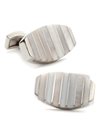 Tateossian London Pink Mother of Pearl Stripe Cufflinks CUF-0203 - Cufflinks | Sam's Tailoring Fine Men's Clothing