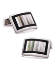 Tateossian London Onyx/MOP Keyboard Cufflinks BTS-9554 - Cufflinks | Sam's Tailoring Fine Men's Clothing