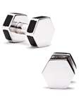 Tateossian London Onyx Boltscrew Cufflinks BTS-8685 - Cufflinks | Sam's Tailoring Fine Men's Clothing