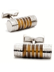 Tateossian London Tigers Eye Cryptex Cufflinks CUF0228 - Cufflinks | Sam's Tailoring Fine Men's Clothing