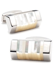 Tateossian London Mother of Pearl Tobler Cufflinks CUF-0184 - Cufflinks | Sam's Tailoring Fine Men's Clothing