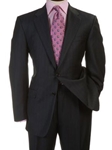 Hickey Freeman Tailored Clothing Navy Multi Stripe Suit 305043 - Suits | Sam's Tailoring Fine Men's Clothing