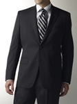 Hart Schaffner Marx Black Solid Suit 133750253182 - Suits | Sam's Tailoring Fine Men's Clothing