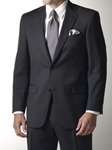 Hart Schaffner Marx Black Slim Stripe Suit 195750311054 - Suits | Sam's Tailoring Fine Men's Clothing