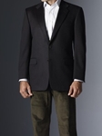 Black Cashmere Sportcoat F75525000481 - Hickey Freeman Sportcoats  |  SamsTailoring  |  Sam's Fine Men's Clothing