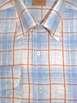 Robert Talbott Orange Sport Shirt LUM11135-88 - View All Shirts | Sam's Tailoring Fine Men's Clothing