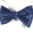 Robert Talbott Blue Classic 'to tie' Bow 001080A-21 - Bow Ties & Sets | Sam's Tailoring Fine Men's Clothing