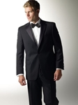 Hart Schaffner Marx Gold Trumpeter Black Tuxedo 188750253911 - Suits | Sam's Tailoring Fine Men's Clothing