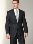 Hart Schaffner Marx Grey Stripe Suit 133345519068 - Suits | Sam's Tailoring Fine Men's Clothing