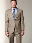 Hart Schaffner Marx Tan Plaid Suit 133336520183 - Suits | Sam's Tailoring Fine Men's Clothing