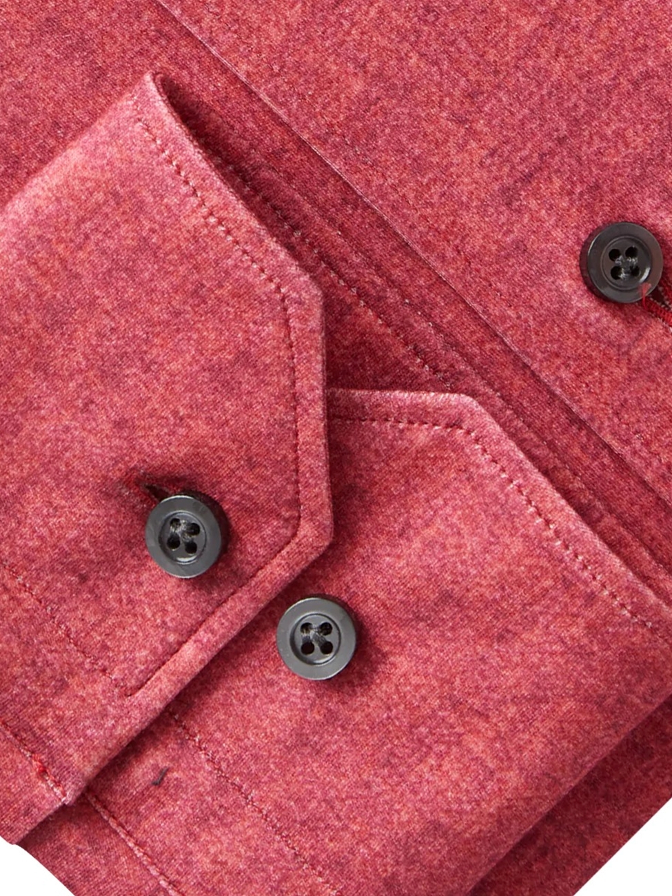 4Flex Knit | Men Fine Clothing Shirts Modern Men Sam\'s Berg Stretch | Red Tailoring Solid Emanuel Shirt